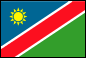 Flag of Namibia 
