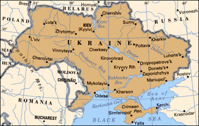 Map Ukraine