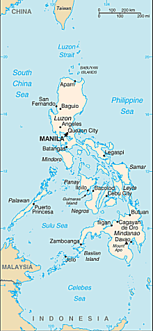 Map of Philippines 